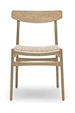 fritz hansen stuhl reparieren mit Sitzfläche aus geflochtenem Papiergarn