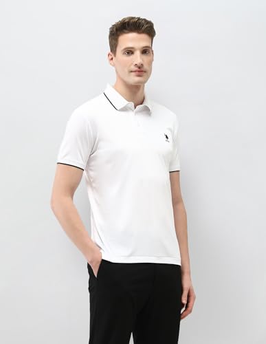Image of U.s.Polo Association Men's Solid Regular fit Polo Shirt