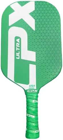 CPX Ultra Series Fiber-Reinforced Friction Surface Pickleball Paddle - 16mm Polypropylene Honeycomb Core, Lightweight for Speed - Image 7