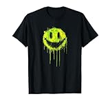 Cool Distressed Dripping Smile Face Apparel