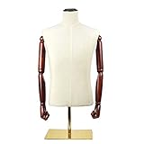 Mannequin Homme : Hauteur : 72cm, Épaule : 43cm, Poitrine : 93cm, Taille : 80cm, Hanche : 89cm. Vous pouvez facilement installer, les vêtements de spectacle peuvent attirer davantage de clients