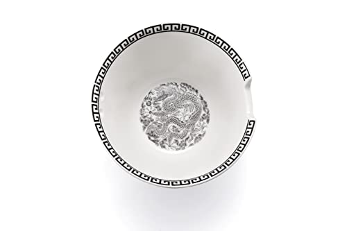 Hagary Dragon Ramen Bowl With Chopsticks Ceramic Bowl Stainless Steel Chopsticks Japanese Style Udon Miso Noodle Soup Bowls Housewarming Wedding Gifts Designed In Korea thumb #8