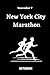 Produktbild New York City Marathon : Journal | Luxury Decorative: A Notebook Gift: 100 Pages | Black Lined Journal | 6" * 9" inches
