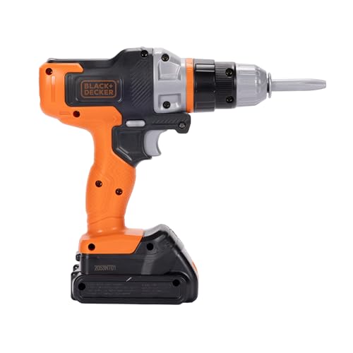JAKKS Pacific Black+Decker Matrix Jr. Power Drill Kids Tools Play Toy with Forward & Reverse Drilling Action - image 7