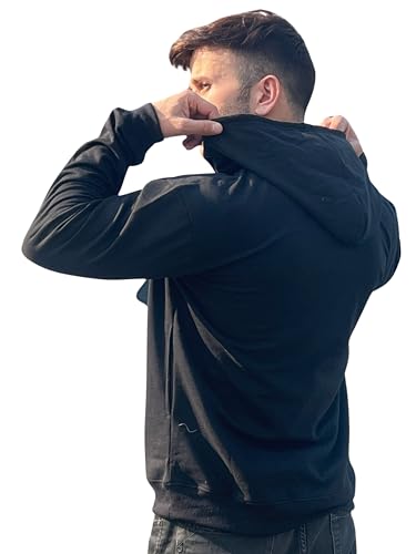 Image of GRITSTONES Men Full Sleeve Fleece Hoodie