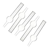 Cabilock 5 Stück Glas Trockenröhrchen Ein Kugel Glattes Labor Trockenrohr Aus Glas Für Chemieunterricht Und Experimente