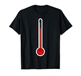 Halloween Costume Temperature Gauge Black Halloween T-Shirt