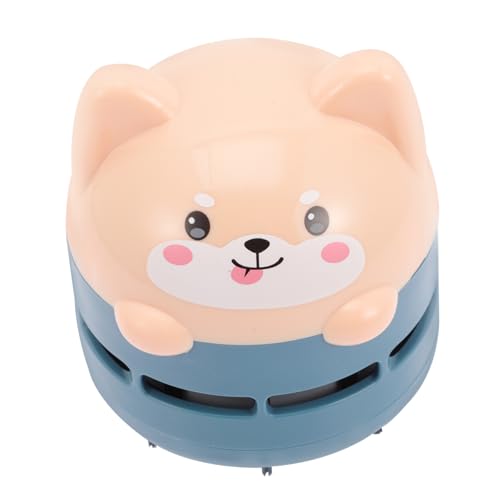 Cabilock Cute Cat Mini Desktop Vacuum Cleaner Portable USB Rechargeable Desk Tool for Easy Cleaning of Dust and Debris Compact and Lightweight Design