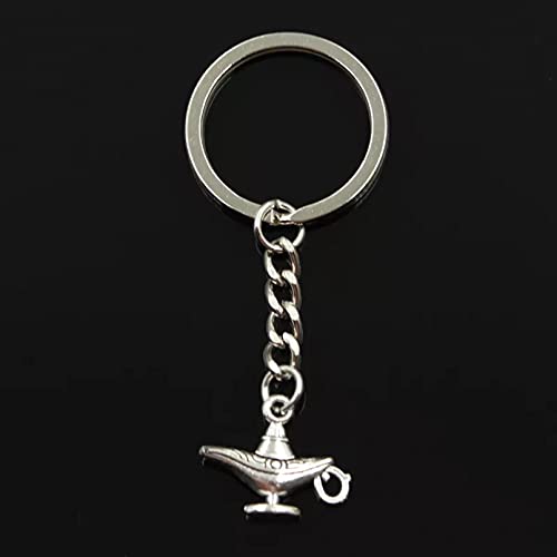 DOOWEEK Aladdin Magic Lamp Genie Llavero Llavero de Metal Llavero de Coche Bolsa Colgante Encanto...