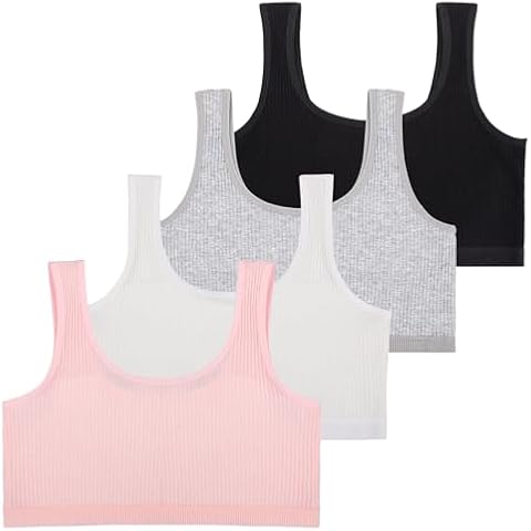 Lancry Girls Soft Cotton Sports Bra Cover