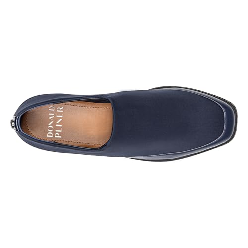Image of Donald Pliner Women's Wilson Elastic Loafer, Cushioned Slip-On Loafers, Footwear with Stretch Comfort