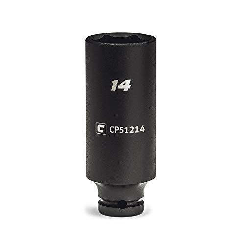 Image of Capri Tools 14 mm Deep Impact Socket, 1 /4-Inch Drive, 6-Point, Metric