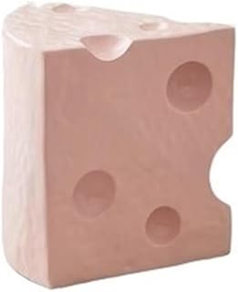 Creative Cheese Table, Multifunctional Side Table, Creative Sofa Stool Bedside Table, Home Decoration, Suitable for Small Space, Living Room, Bedroom(Pink)
