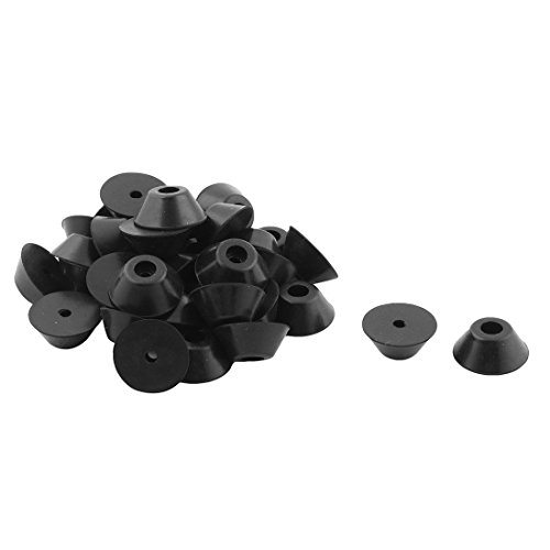 Ruilogod Rubber Canteen Furniture Closet Foot Leg Cover Tube Insert End Cap 35 Pcs Black (id: 009 3af 0b6 879 840