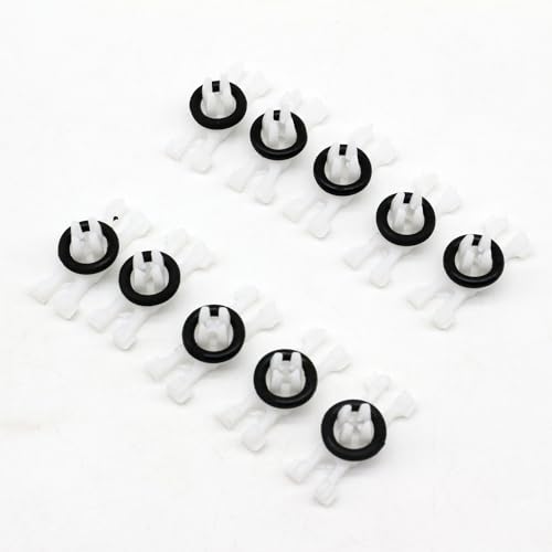 DZMZL Juego de 20 abrazaderas de moldura exterior con junta tórica para BMW Serie 3 E46 Sedan 51138204858