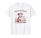 Meowdy Bachelorette Party Cowgirl Cowboy Cat Bridal Squad T-Shirt