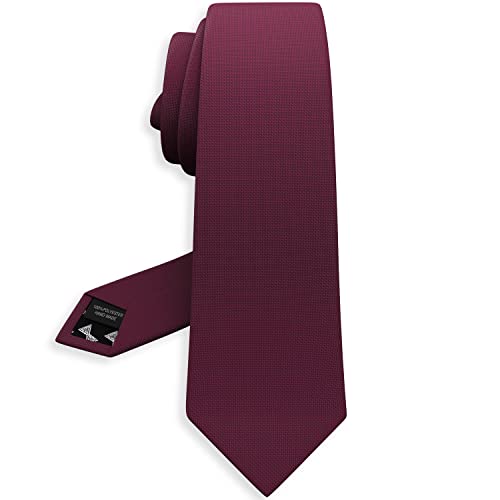 Image of Men's Oxford Matt Neckties Solid Color for Adults Tuxedo Classic Design, by Bow Tie Hosue