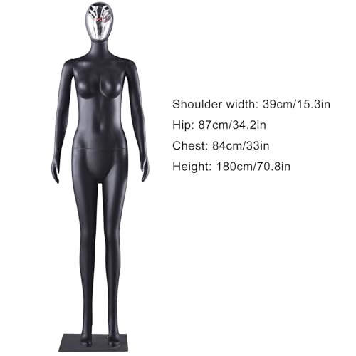 Forme de robe de couture de 177,8 cm avec base en métal robuste - 3