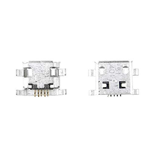 ePartSolution 2X Micro USB Charger Charging Port Dock Connector USB Port Replacement for Acer Iconia One 10 A6003 USA