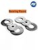 Dual Double Vanos O Ring Seal Gasket Repair Kit for BMW E46 M52tu M54 e36 39 e60 e65 Z34 X3 X5...Include the Bearing Races for the Anti-Rattle Kit
