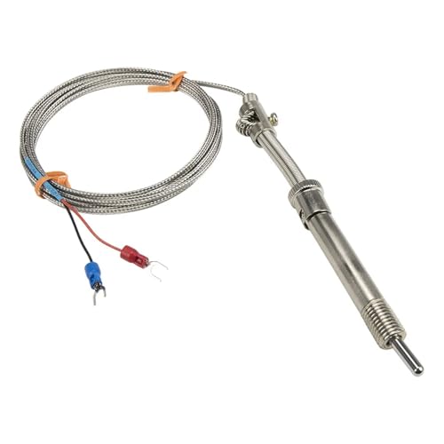 Thermocouple K sonde de température M12 câble métallique 2m pour régulateur