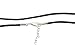 Embolden Jewelry Best Buy Black Silk Satin Cord Rope Necklace Chain with Firmly Attached Silver Clasp - 14" 16" 18" 20" 22" 24" 26" 28" Buy Now At Introductory Price