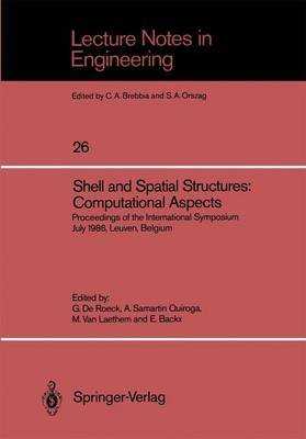 Shell and Spatial Structures: Computational Aspects : Proceedings of ...