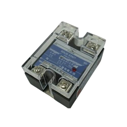 Relé de estado sólido D4840 40A SSR monofásico con entrada 3-32VDC