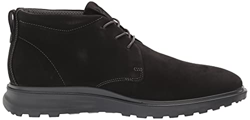 Ecco Men's Cs20 Hybrid Plain Toe Ankle Boot, Black Nubuck, 12-12.5 #TOP5