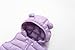 AIWUHE Baby Boys Girls Hooded Puffer Vest Winter Lightweight Sleeveless Bear Ears Zipper Up Jacket Purple 12-18 Months 90