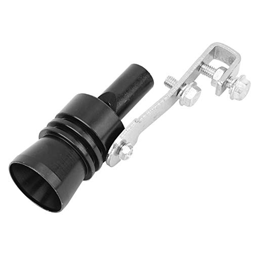 Sifflet Echappement Voiture Turbo Sound d'échappement sifflet, Turbo Sifflet Tuyau d'échappement Blow-Off Simulator Valve en aluminium sifflet Pipe...