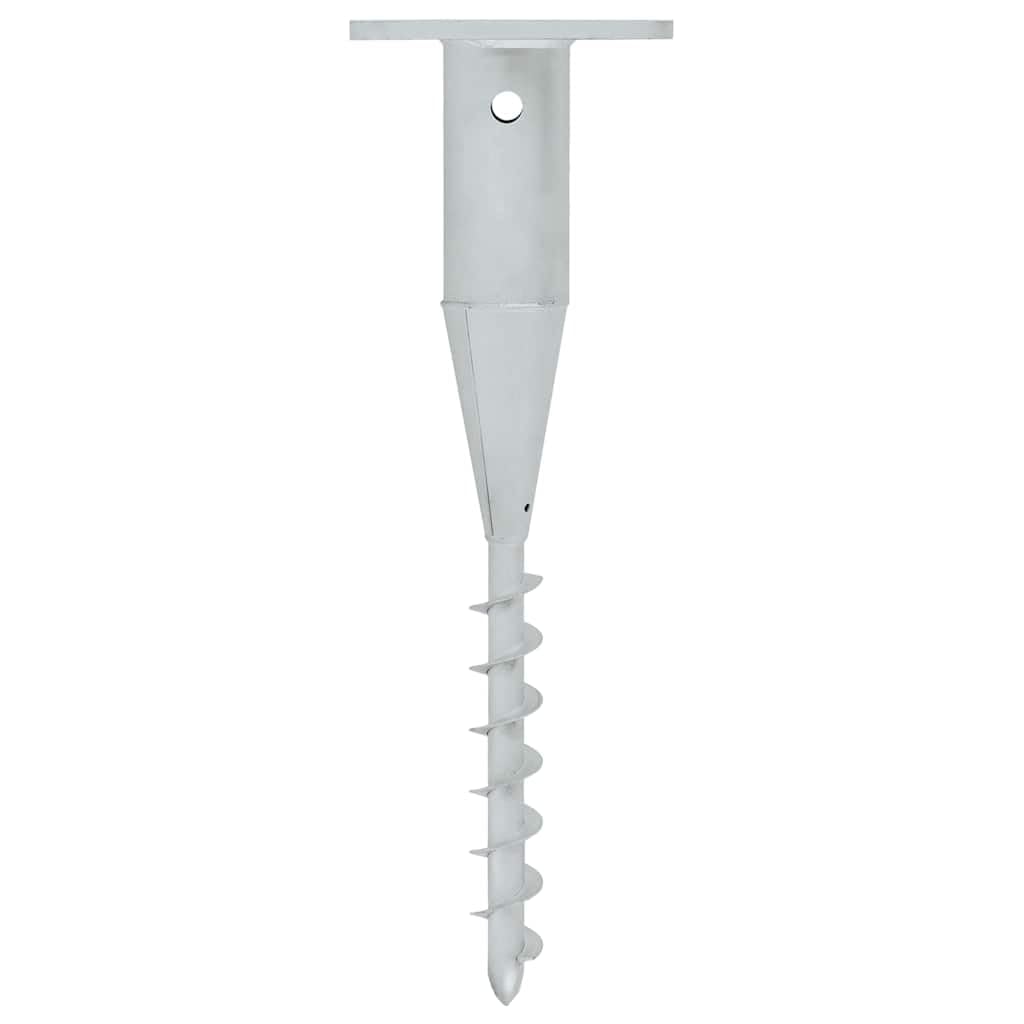 Générique Zakopana stalowa podstawa parasola 16 x 16 x 52 cm z drążkiem wkręcającym, stabilna i zajmująca mało miejsca stopa przykręcana do parasola do 2,7 m, wytrzymały solidny stojak