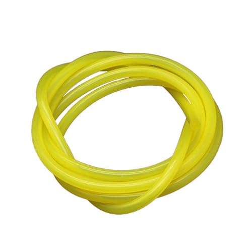 drain hose 1 Meter Silicone Tube Flexible Rubber Hose Food Grade ID 1mm 2mm 3mm 4mm 5mm 6mm 7mm 8mm 9mm 10mm Soft Drink Pipe Water Connector water pump(Yellow,ID 1mm OD 3mm)
