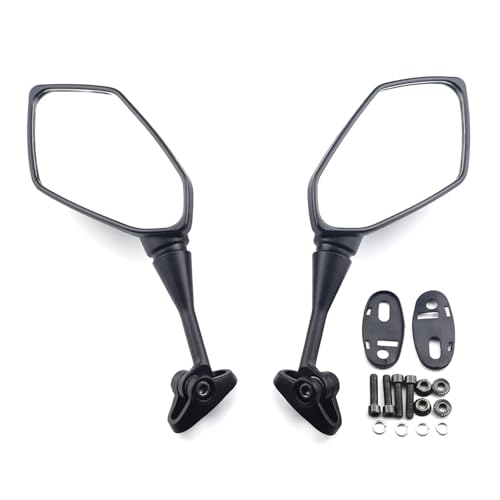 Espejo moto lateral para Suzuki SV650 SV1000S y retrovisores de motocicleta carbono 2