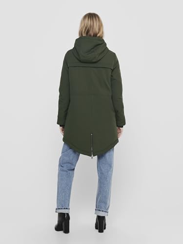 ONLY Damen ONLMAASTRICHT Parka Jacket OTW NOOS Jacke, Peat, M