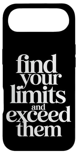 Find Your Limits And Exceed Them ���`�x�[�V���� �B�� |- �X�}�z�P�[�X iPhone Air �p