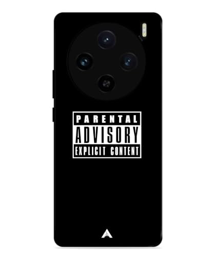 Image of Premium Explicit Case for Vivo X100 Pro Soft-Touch Metal TPU Back Cover, Shockproof, Designer, Aesthetic Mobile Phone Case (Glossy Finish)