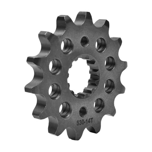 Pignon de sortie 530 14T pour Suzuki Bandit 1250 et GSX 1400 en acier 20CrMnTi