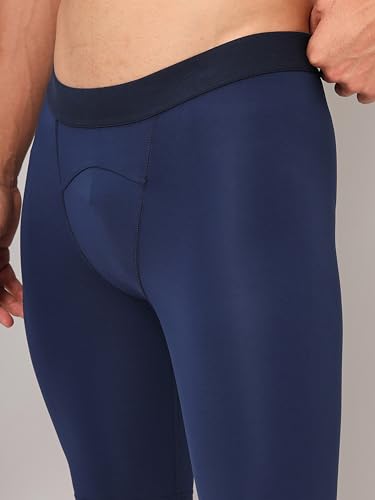 Image of TECHNOSPORT Mens Compression Tights for Gym, Running, Cycling, Swimming, Workout & Athletic Activities