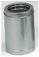 SPR6L12 6 Inside Diameter 12 Long Stainless Steel Class A Double Wall, Stainless Steel