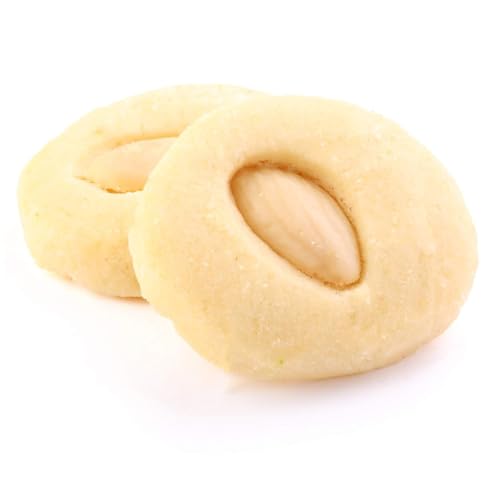 Zalatimo Sweets Since 1860, 100% All-Natural Sesame & Butter Shortbread Biscuits, Slightly Sweet, Square Gift Tin, No Preservatives, No Additives, 1.4 LB