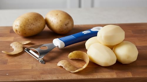 Image of AcE Vertical Vegetable & Fruit Peeler - 420J2 Stainless Steel Blade, Ergonomic Food Grade Handle, Precision Peeling Tool for Potatoes & Fruits