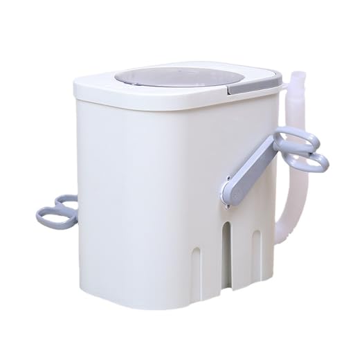Lave-linge manuel à manivelle, machine à laver portable non électrique avec panier de lavage, double mode pour dortoir, appartement, camping