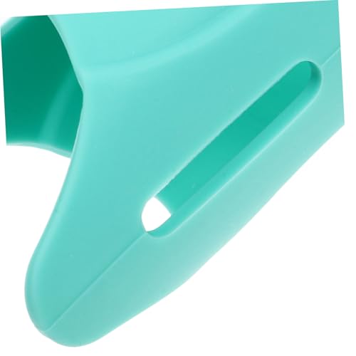 WOONEKY cubierta aislante térmica para herramientas de peinado, guante portátil resistente al calor para plancha de cabello, soporte de silicona para plancha de pelo miniatura 7