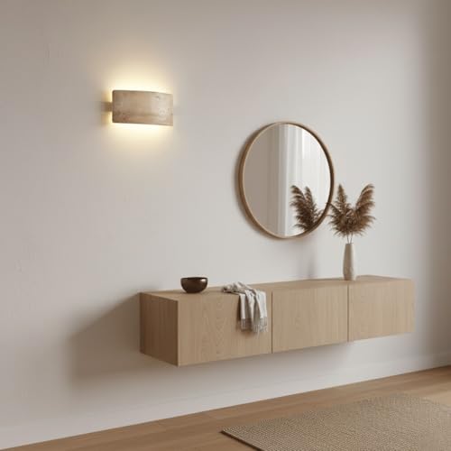Aplique de pared rectangular con cadena de tiro para iluminar pasillos oscuros 7