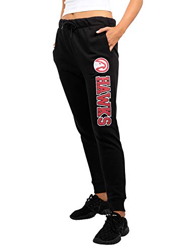 Image of Ultra Game NBA Womens Women Jogger Pants Active Basic Fleece Sweatpants