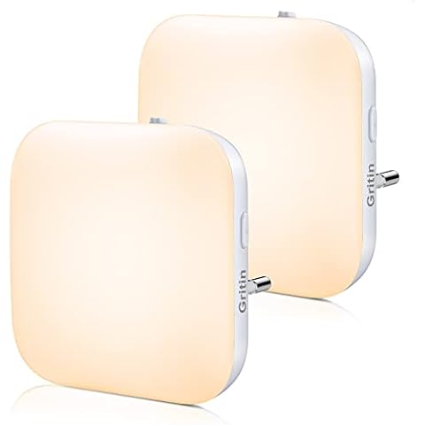 Luz Nocturna Infantil con Sensor Crepuscular Gritin Cover
