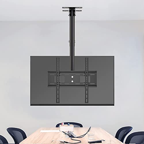Support TV plafond pour gagner de la place et éviter les reflets
