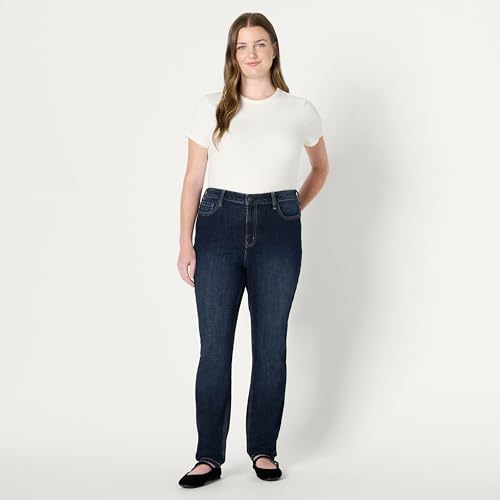Image of Amazon Essentials Women's High Stretch Mid-Rise Skinny Jeans