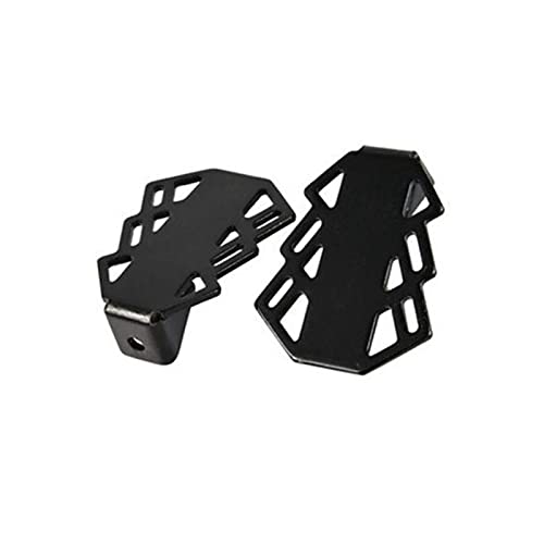 Pédales de vélo pliables robustes en métal avec plateforme antidérapante durable